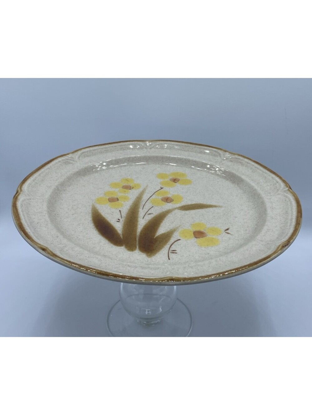 Vg The Classics by Hearthside "Wellington" Stoneware Dinner Plate Japan Country